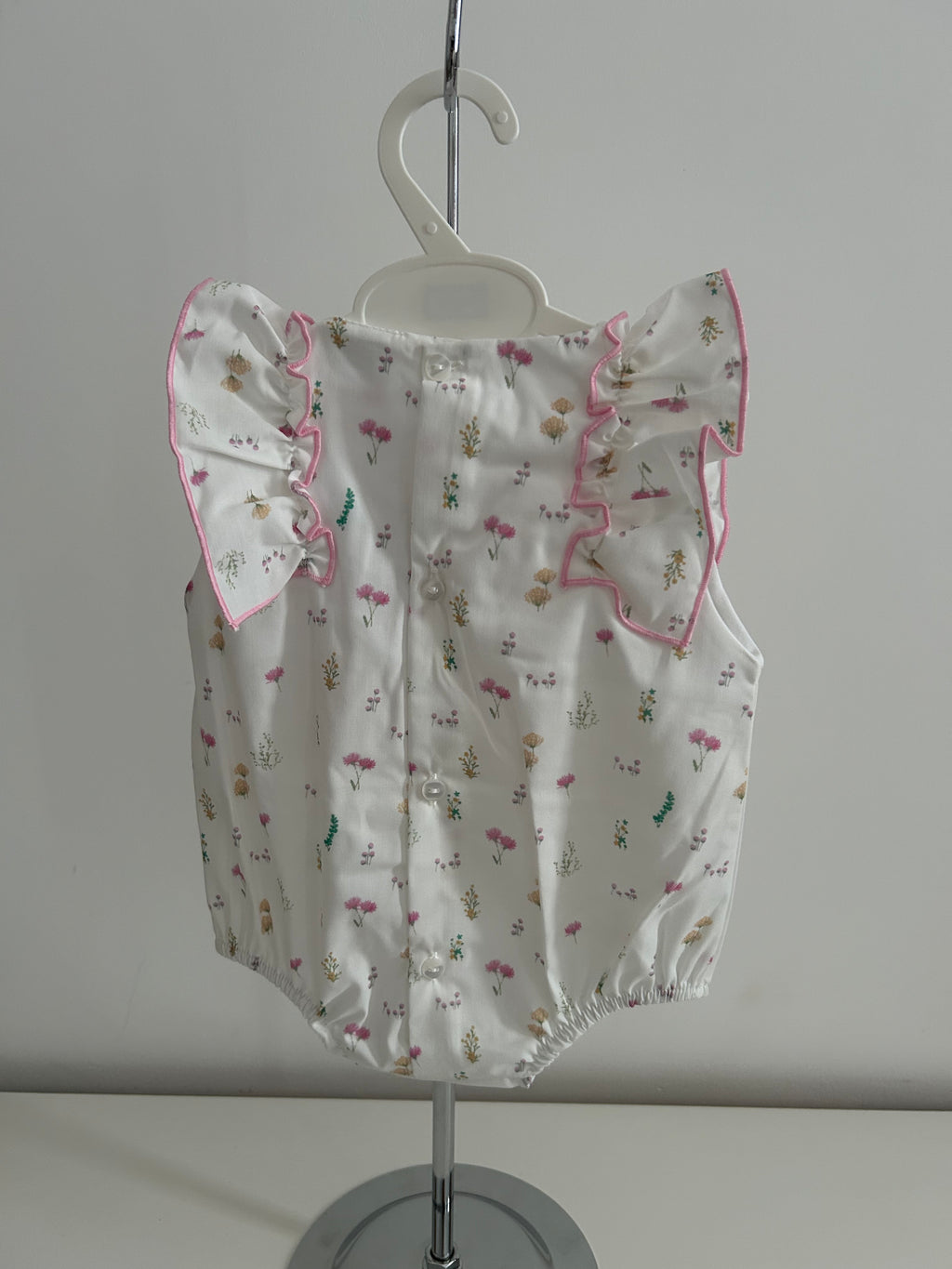 June romper pink