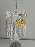 June romper yellow