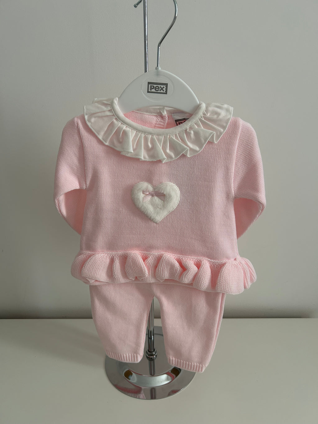 Cecily trouser pink suit