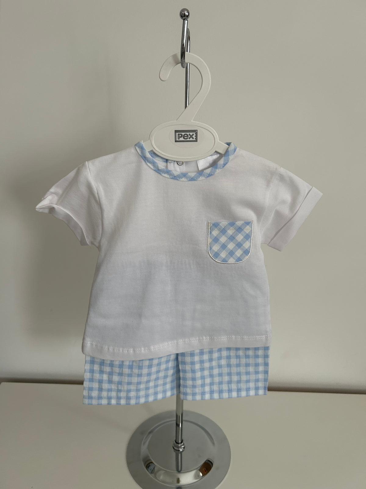 Flynn shorts suit blue/white