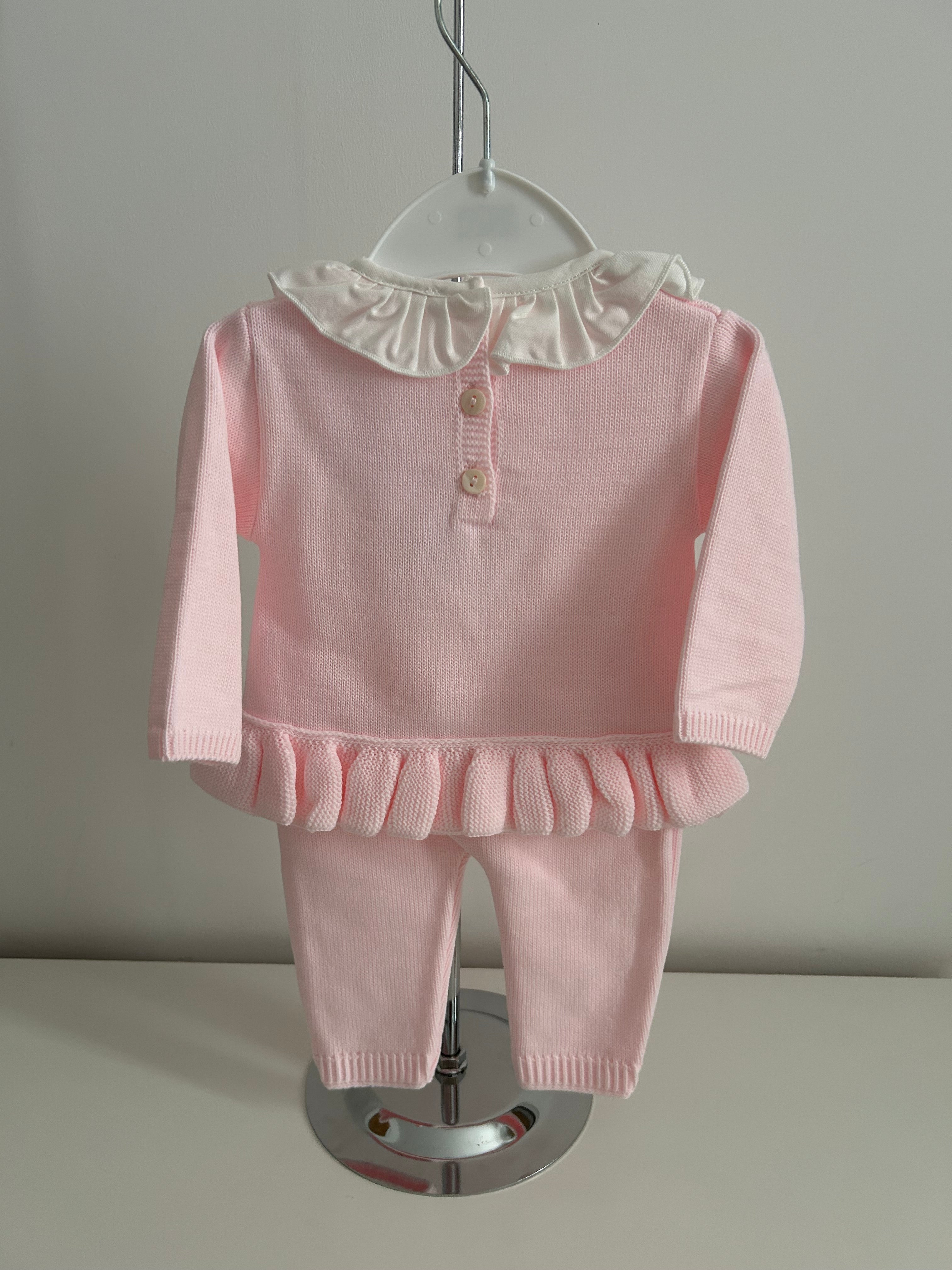 Cecily trouser pink suit