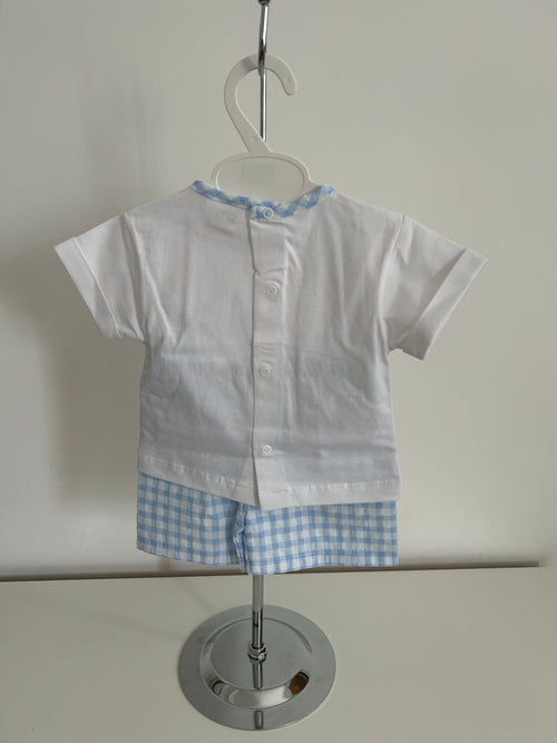 Flynn shorts suit blue/white