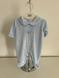 Bear sleepsuit blue
